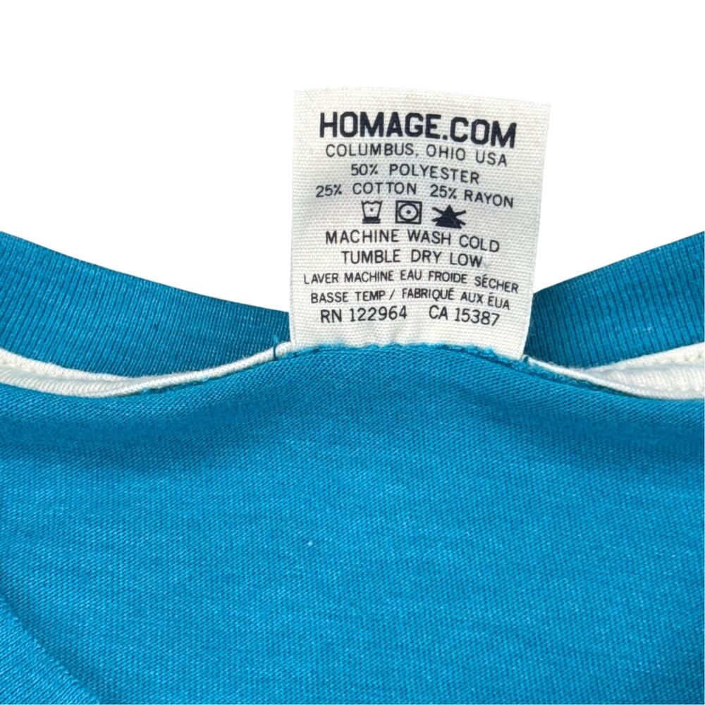 HOMAGE Ken Griffey Jr Seattle Mariners T Shirt Mens Medium Blue Graphic Tee Y2K - Picture 7 of 10